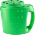 thumbnail image 1 of JUNWELL Ice Melt Salt Spreader Handheld Shaker for Lawn Seed  Salt  Ice Melt  Calcium  Deicer Shaker 2 Liter  Adjustable Hole Size  Handy for Fertilizer Lawn Seed Salt to Deice, 1 of 9