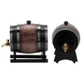 thumbnail image 4 of Wine Container, Vintage With Faucet Wine Barrel, For Brandy Whisky Bar Home Hotel, 4 of 8