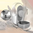 thumbnail image 3 of Automatic Pet Water Dispenser Hanging Drinker Bottle Bowl for Cage Small Animals Hydration Solution, 3 of 6