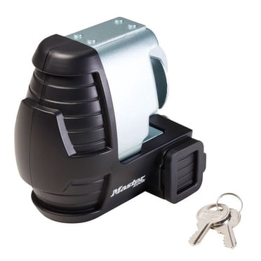 Master Lock Verrou de Remorque, Verrou Universel d'Attelage de Remorque, 379Dat, Argent,