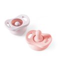thumbnail image 1 of Doddle & Co - Baby, Infant - Pop & Go Pacifier - Stage 1 - Built-in Pacifier Case - Silicone - - Blush / Lilac, 1 of 9