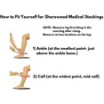 thumbnail image 4 of Compression Socks Zipper 20-30mmHg: Knee-high, 2XL, 4 of 6
