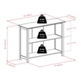 thumbnail image 4 of Winsome Verona 2-Section Storage Shelf with 6 Foldable Fabric Baskets, 4 of 8