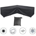 thumbnail image 3 of Housse de Sofa d'Angle Imperméable Housse de Mobilier de Jardin Housse de Mobilier d'Extérieur à Combinaison, 3 of 5