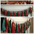 thumbnail image 3 of tredstone Premium Tissues Paper Tassels For Party Wedding And Birthday Hanging Decorations Reusable Paper Red,Type28 14 inch, 3 of 6