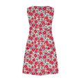 thumbnail image 4 of EGNMCR Robes d'Été Femmes Tendance 2024 Robes d'Été pour Femmes Plage Floral T-Shirt Robe Soleil Décontractée Poches Boho Robe Débardeur, 4 of 5