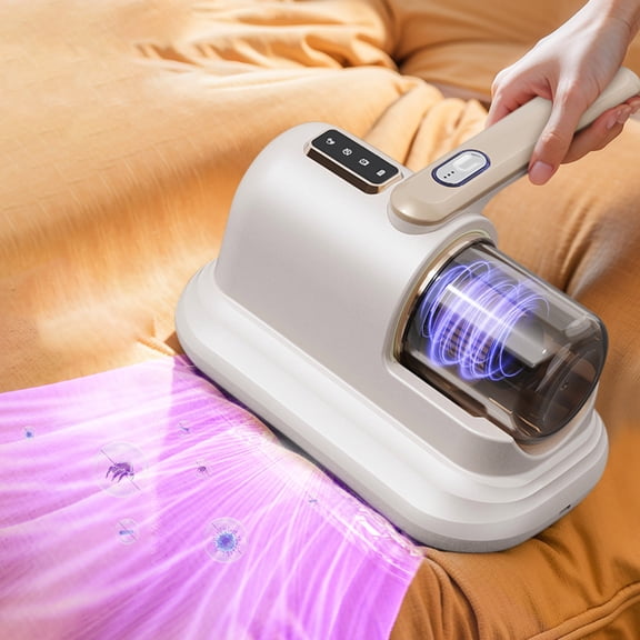 Aspirateur de Lit Multifonction 100 W Haute Puissance Anti-Acariens Aspirateur Portatif pour Matelas avec Filtre Nettoie Efficacement les Tissus