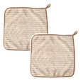 thumbnail image 1 of Oleegame 2PC Ten Dollar Items Microfiber Cleaning Rags For Washing Dishes Highly Absorbent Cleaning Towels Lightweight Microfiber Cloth Window Clean Cloth Brown, 1 of 9