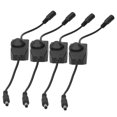 thumbnail image 3 of Régulateur de Gradation de Lampe, Gradateur de Lampe Sans Fin 4Pcs 12V Rotation Control LED Gradateur pour les Boîtes à Lumière Ultra-Minces pour les Produits Connexes LED, 3 of 8