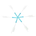 thumbnail image 2 of 200Pcs/Box Floss Interdental Brush Stick Toothpick Soft Silicone Double-ended Tooth Picks Oral Care, 2 of 6