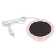 thumbnail image 1 of Coffee Mug Warmer, 55 Degrees Celsius  Constant Temperature Tea Warmer 2 Levels Adjustable  For Coffee For Office For Tea Pink, 1 of 8