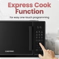 thumbnail image 3 of Chefman Countertop Microwave Oven 0.9 Cu. Ft., 900 Watts with 6 Presets and 10 Power Levels - Black, 3 of 7
