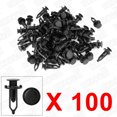 thumbnail image 4 of Unique Bargains 100pcs Car Retainer Clips Plastic Fasteners 9mm Rivet Moulding Trim Clips, 4 of 4