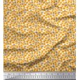 thumbnail image 1 of Soimoi Rayon Fabric Fish & Anchor Hook Nautical Fabric Prints By Yard 42 Inch Wide, 1 of 1