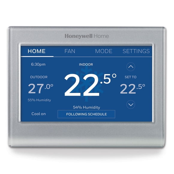 Honeywell Home RTH9585WF Smart Wi-Fi Colour Touchscreen 7-Day Programmable Thermostat