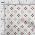 thumbnail image 1 of oneOone Tissu Viscose Georgette Imprimé Géométrique Ikat BTY 42 Pouces de Large, 1 of 4