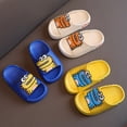 thumbnail image 4 of MIASHUI Kids Dinosaur Slippers Non-Slip Toddler Beach Pool Shower Home Slide Sandals,Red,1, 4 of 9