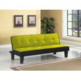 thumbnail image 1 of Sofa transformable Hamar d'ACME en flanelle verte, 1 of 1