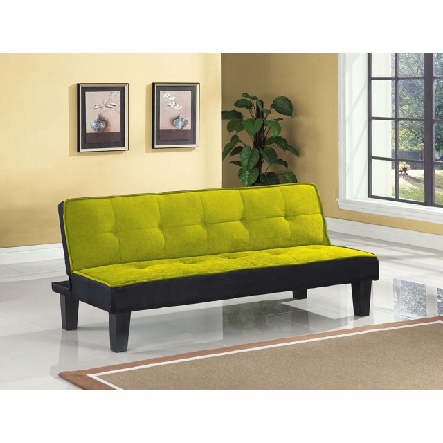 Sofa transformable Hamar d'ACME en flanelle verte
