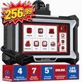 thumbnail image 1 of ANCEL DS100 OBD2 Scanner - ABS, SRS, Transmission & Check Engine Code Reader with 7 Reset, Oil/Brake/BMS/SAS/ETS Reset, ABS Auto Bleeding, Gear Learning, Lifetime Free Update, Online Customer Service, 1 of 10