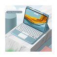 thumbnail image 2 of Tablet Keyboard Case Detachable Large Touchpad Tablet Bluetooth-compatible Keypad Cover with Pen Slot for Huawei Matepad - Black, 2 of 5