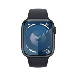 Bien restauré Apple montre Series 9 41mm GPS Aluminium Midnight + Midnight Groupe sportif 64GB (Rénové)