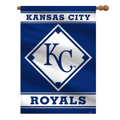 Bannière de Maison des Kansas City Royals 28 Pouces x 40 Pouces à 1 Face