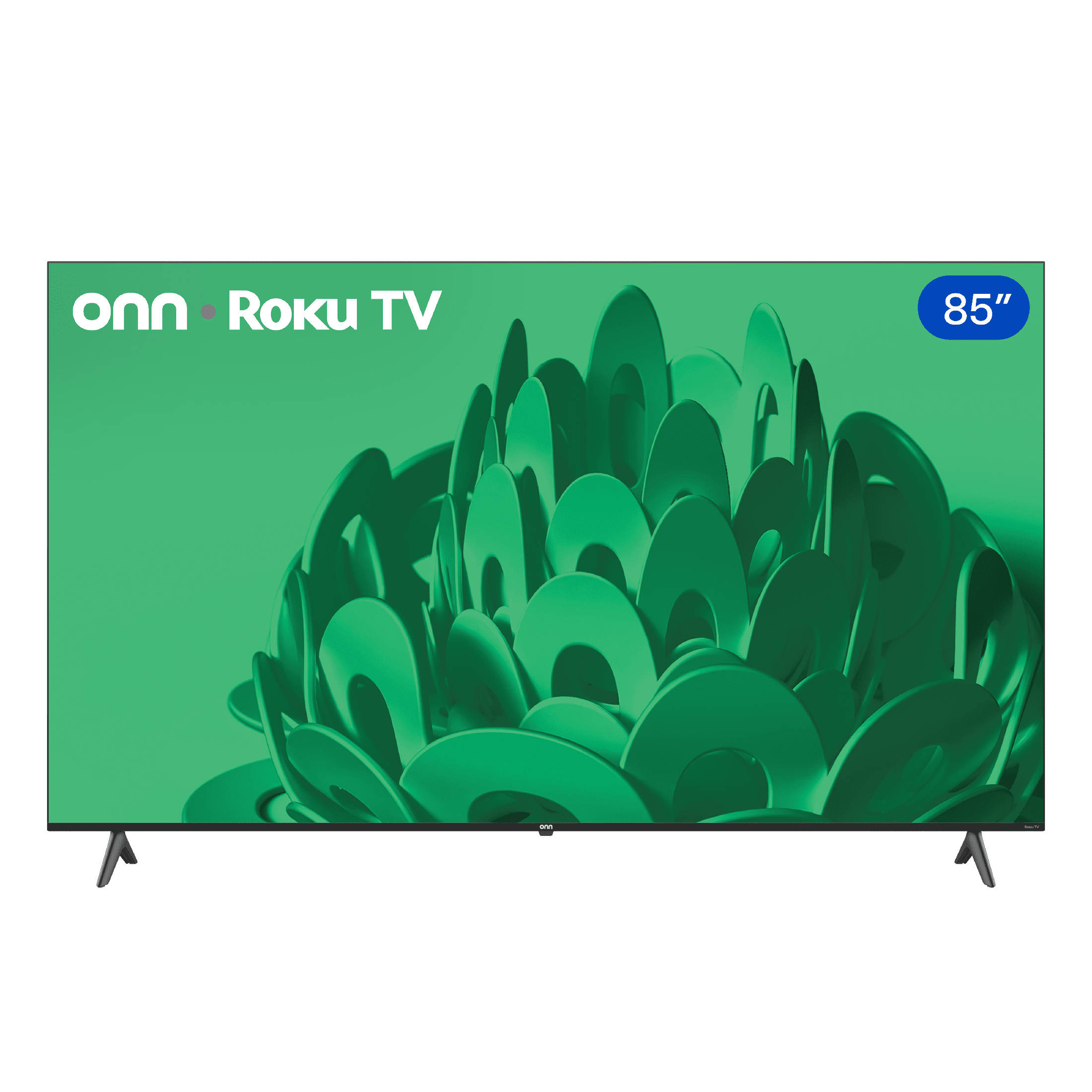 onn 85” QLED 4K UHD Smart Roku TV