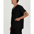 thumbnail image 1 of Landau Essentials 5 Pocket Scrub Top for Men's: Classic Relaxed Fit, V-Neck Durable Medical 7489, 1 of 5