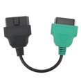 thumbnail image 3 of OBD2 Diagnostic Cable, ABS OBD2 Scanner Cable Durable Heavy Duty Anti Aging  For Car Green, 3 of 8