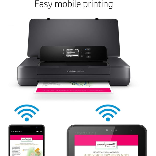 HP OfficeJet 200 Mobile Printer 本体 HP Officejet 200 Mobile Printer - Walmart.ca
