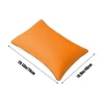 thumbnail image 3 of Hotel Grade Down Core Pillow for Back Stomach Sleepers, Soft Supportive Bed Pillow with Quilted Design, Medium Support Neck Pressure Relief Pillow in White Gray Green Orange Pink Khaki, 3 of 6