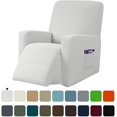 thumbnail image 1 of Subrtex Housse Extensible pour Fauteuil Inclinable 1 Pce, Housse Texturée à Carreaux avec Poches, 1 of 6