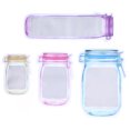 thumbnail image 1 of Sacs De Conservation des Aliments Réutilisables De 40 Pièces Avec une Excellente étanchéité, une Grande Capacité Et une Conception à Fermeture éclair Portable - Solution D'emballage De Collations Pour, 1 of 14