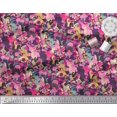 thumbnail image 3 of Soimoi Rayon Crepe Fabric Multicolor Texture Fabric Prints By Yard 46 Inch Wide, 3 of 3