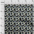 thumbnail image 1 of oneOone Tissu Popeline de Coton Imprimé Géométrique Triangle Tissu de Couture BTY 42 Pouces de Large, 1 of 5