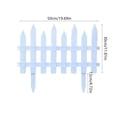 thumbnail image 3 of XYAIYT White Plastic Garden Fence Edgings for Lscaping Fall Decorations Holiday Decorations Define Spaces in Lawns Flowerbeds with Modular Design Easy Installation Long Lasting Outdoor Privacy White, 3 of 6