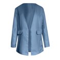 thumbnail image 4 of Cardigan Ajusté à Manches Longues de Bureau pour Femmes R Décontracté, 4 of 5