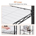 thumbnail image 4 of 6 Tier Wire Shelf Rack, Garage Tool Rack Wire Shelving Unit, Adjustable Storage Shelf for Garage Kitchen Pantry Office(23.6" W x 13.7" D x 70.8" H), 4 of 8
