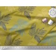 thumbnail image 1 of Soimoi Green Rayon Fabric Berries Leaves Printed Craft Fabric by the Yard 56 Inch Wide, 1 of 2