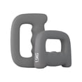 thumbnail image 3 of ziyahi 2pack/lot Boxing Dumbbell Small Dumbbell For Boxing Hand Weight Multitasking Tools For Shadow And Aerobics Gray 1.5kg, 3 of 6