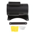 thumbnail image 1 of ziyahi 3Meter Retractable Belt Queue Crowd Control Barrier Wall Mount Space Saving Black and Yellow, 1 of 9