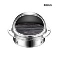 thumbnail image 4 of maskred Universal Air Vent Grille Durable And Robust For Weather-resistant Ventilation 80mm 1Set, 4 of 6