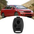 thumbnail image 4 of Qiilu Remote Key Fob Uncut Shell Case Fits For Honda Civic LX 2006 2007 2008 2009 2010 2011, Key Fob Case,Key Fob Shell, 4 of 7