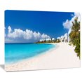 thumbnail image 1 of Design Art Caribbean Beach Panorama Canvas Print, 1 of 3