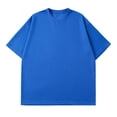 thumbnail image 5 of T-shirts pour Hommes à Manches Courtes Homme Uni Mode Décontracté Chandail à Enfiler Col Rond T-Shirt à Manches Courtes Hauts T-Shirts pour Hommes Mode Into the Am T-Shirts pour Hommes T-Shirts pour Hommes Grande Taille, 5 of 5
