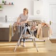 thumbnail image 2 of Costway Foldable Gullwing Clothes Drying Rack with 56" Adjustable Wings, 2 of 10