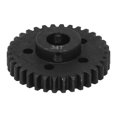 thumbnail image 1 of RC Spool Gear, Smoother Easy To Install Black Steel Rust Proof RC Car Transmission Gear Sturdy  For Replacement, 1 of 8