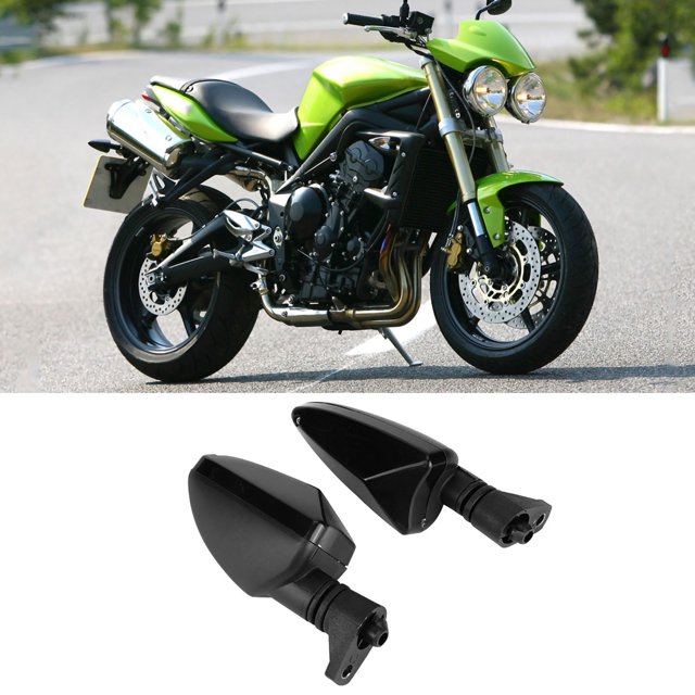 Motorbike Blinker Lamp, Energy Saving High Brightness ABS Plastic Motorcycle Turn Signal Light Replacement For Street Triple 675 2007-2013 For Modification