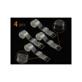 thumbnail image 2 of INSPIRE CHIC Women's Non-Slip Clear Bra Strap Replacement Invisible Shoulder Straps, 2 of 5